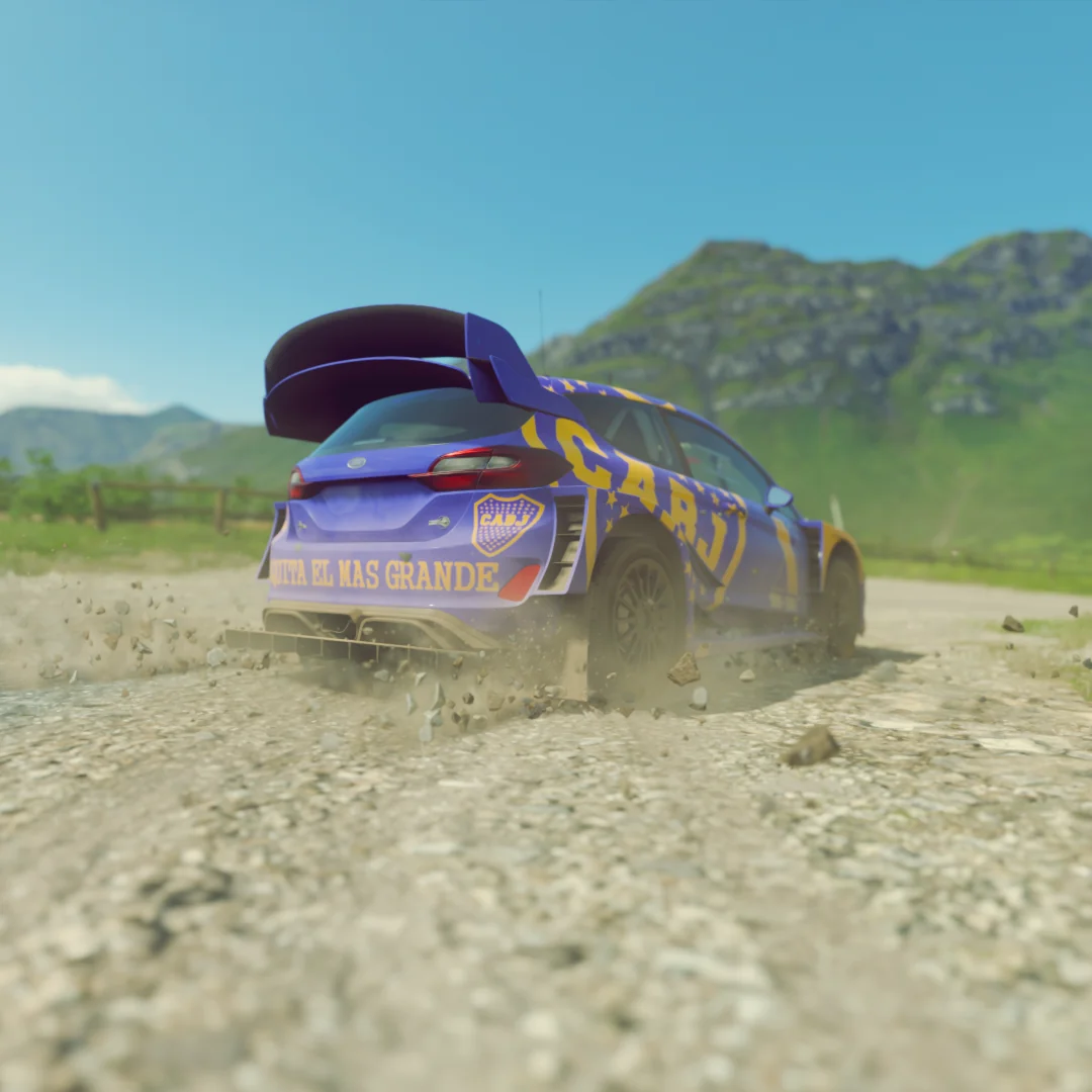 HOONIGAN GYMKHANA 10 Ford Fiesta ST Edición Boca Juniors