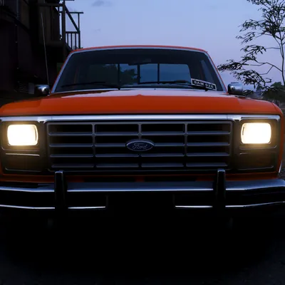 La F-100 (Ford F-150 XLT Lariat 1986)